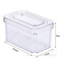 Clear Household Food Storage Container With Lid